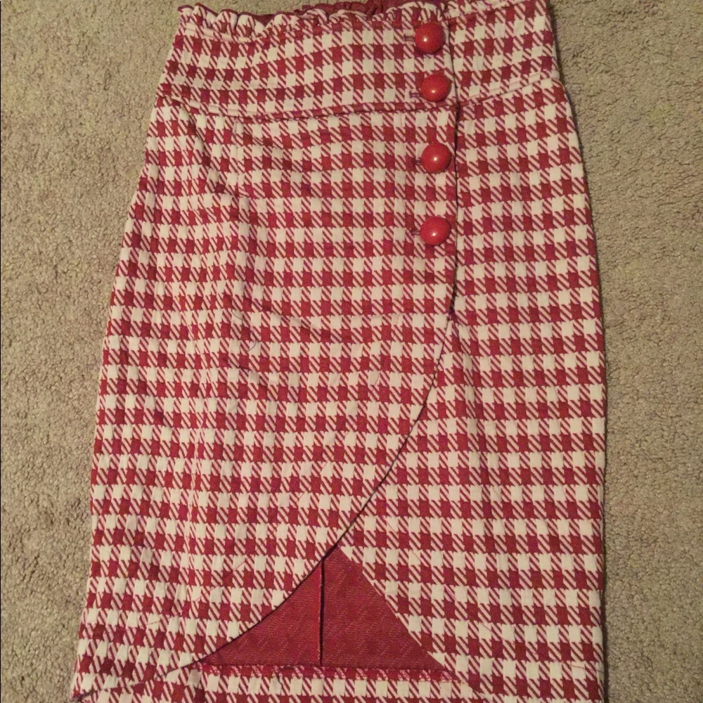 Liz Lisa red tulip style skirt